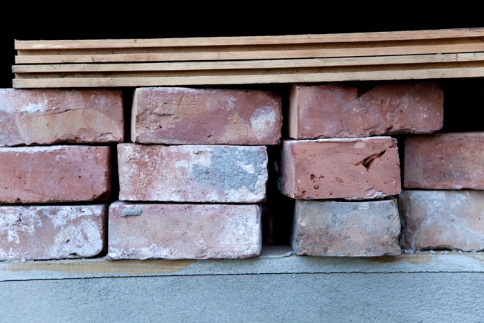 photo series, surfaces V, bricks and walls, 2010-12, by Charlie Alice Raya