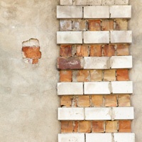 photo series, surfaces V, bricks and walls, 2010-12, by Charlie Alice Raya