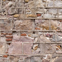 photo series, surfaces V, bricks and walls, 2010-12, by Charlie Alice Raya