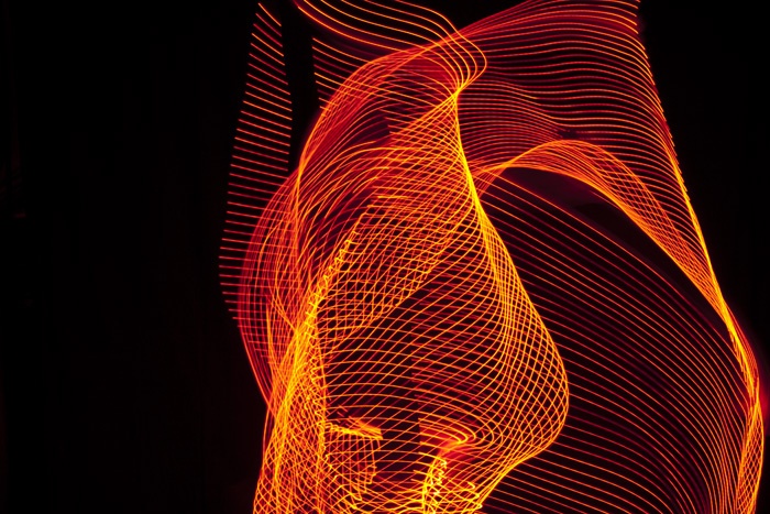 photo series, light dance, Berlin, 2011, by Charlie Alice Raya