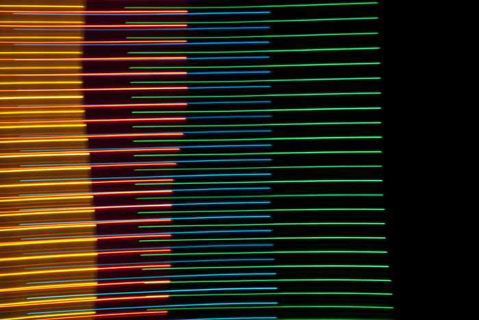 light line, playing with fairy lines, © Charlie Alice Raya