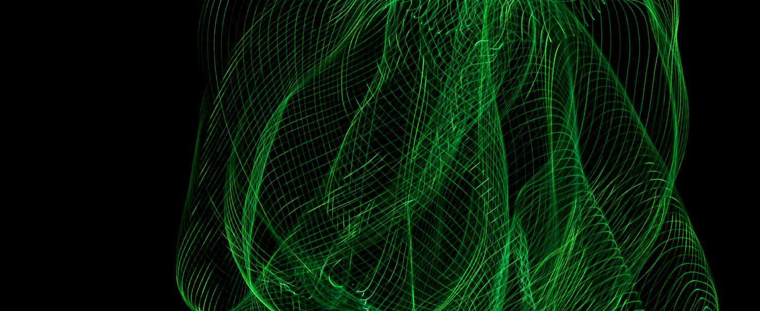 light dance, greens, © Charlie Alice Raya