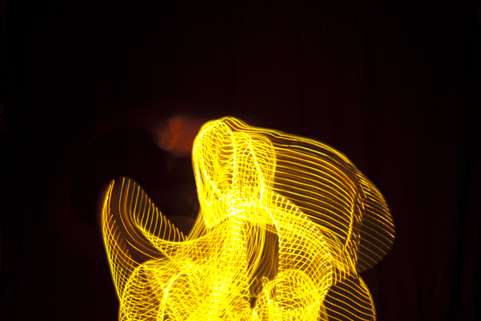 light dance, blues/yellow, © Charlie Alice Raya